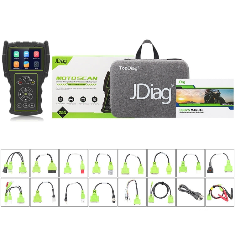 JDiag M100 PRO Intelligent Motorcycle Electronic Fuel Injection System Diagnostic Instrument, Fully Equipped Version, JDiag M100 PRO JDiag M100 PRO Intelligent Motorcycle Electronic Fuel Injection System Diagnostic Instrument, Fully Equipped Version, JDiag M100 PRO